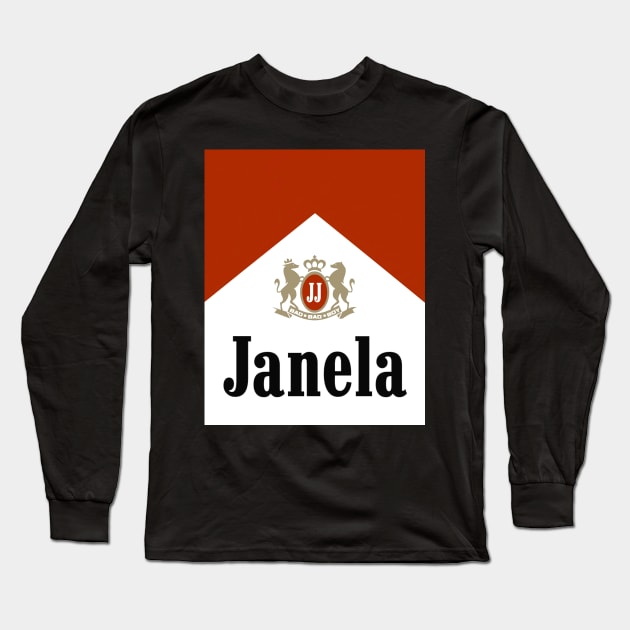 Janela Smokes Long Sleeve T-Shirt by Eye Conz